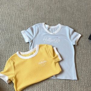 Pair of Hollister Tees